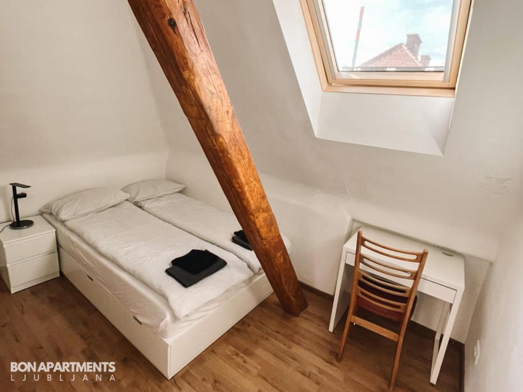 Huge Bbq Garden 2, Spacious Flat, Ac, Free Parking 2 Ljubljana Exterior photo